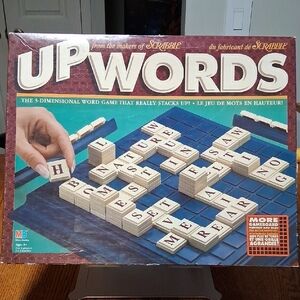 Upwords 3D Word Game - Vintage 1997